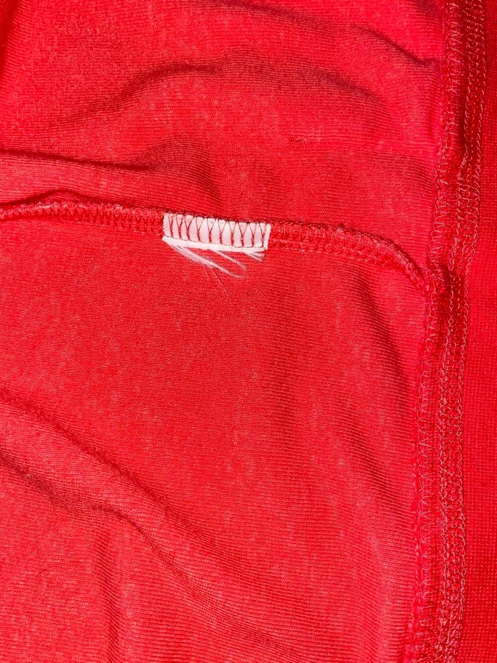 Juicy Couture W Red Terry Hoodie Sweater Jacket Y2K Hibiscus Flower Print - Picture 6 of 6